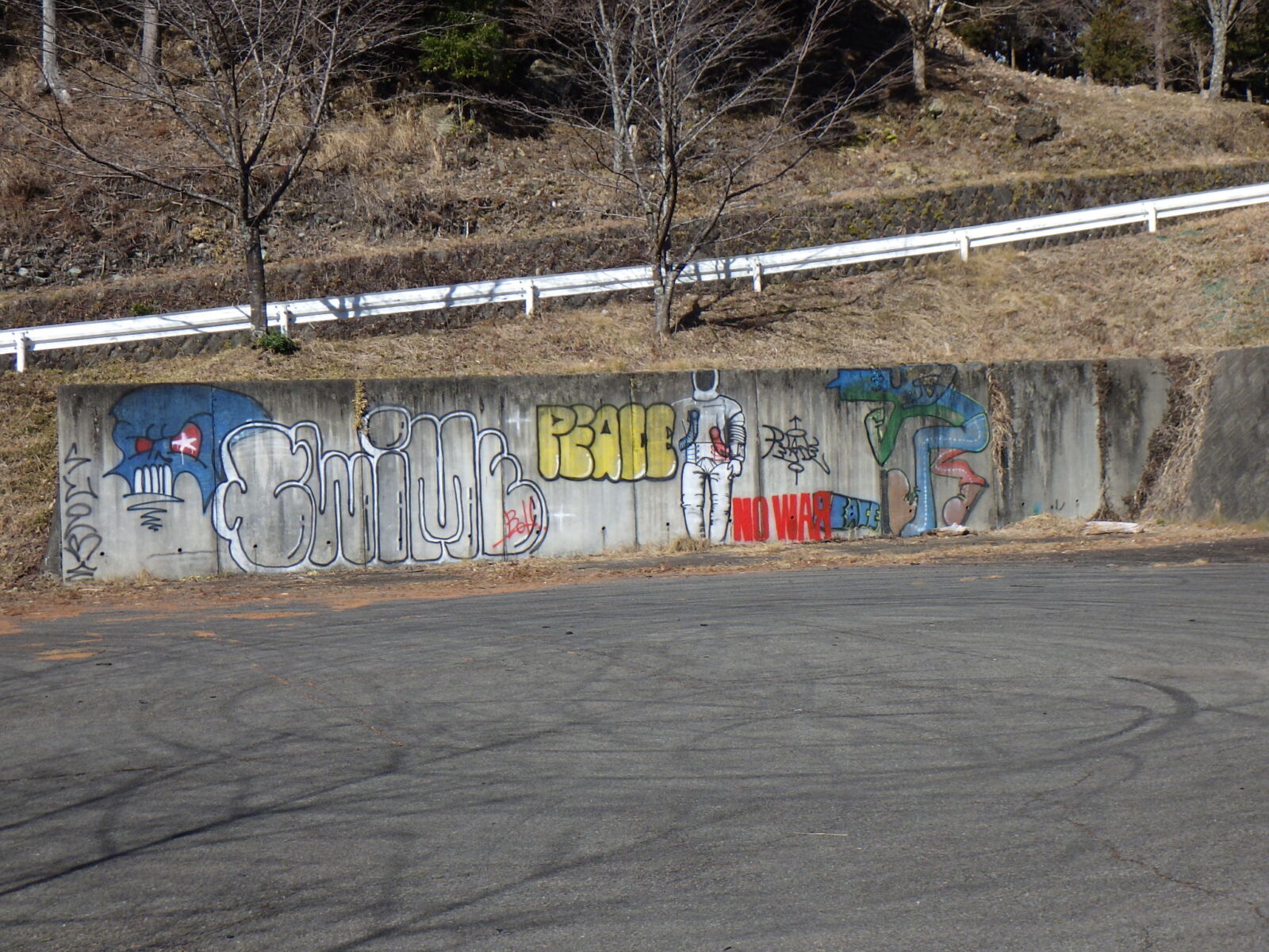 藤枝市　落書き消し